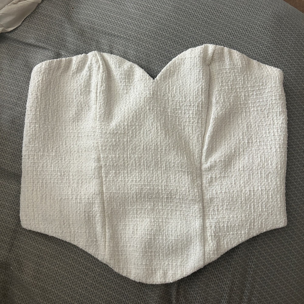 Express White Corset Top
